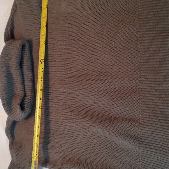 Madewell knit grey long sleeve turtleneck sweater size medium - Picture 3 of 4